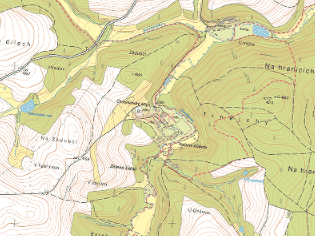 Mapa okolí