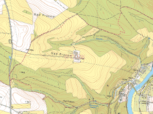 Mapa okolí