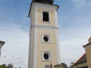 Zvonice kostela sv. Vavřince