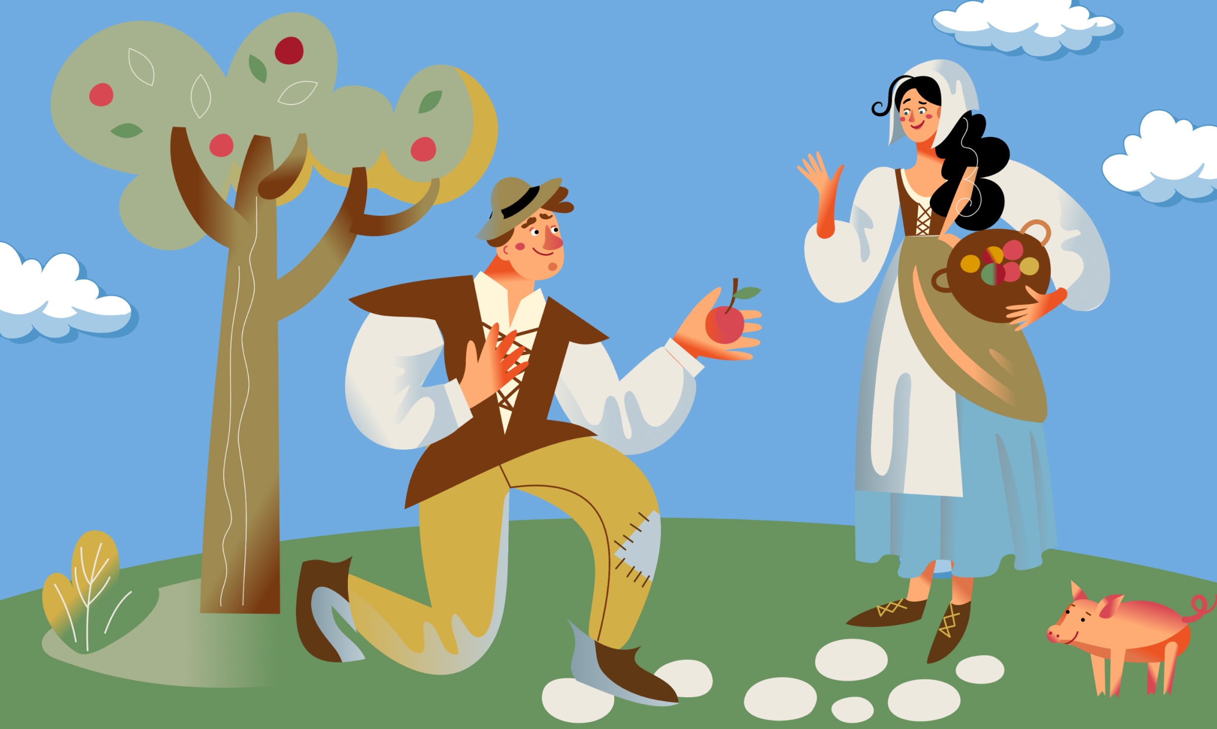 O chytré ženě Blaženě