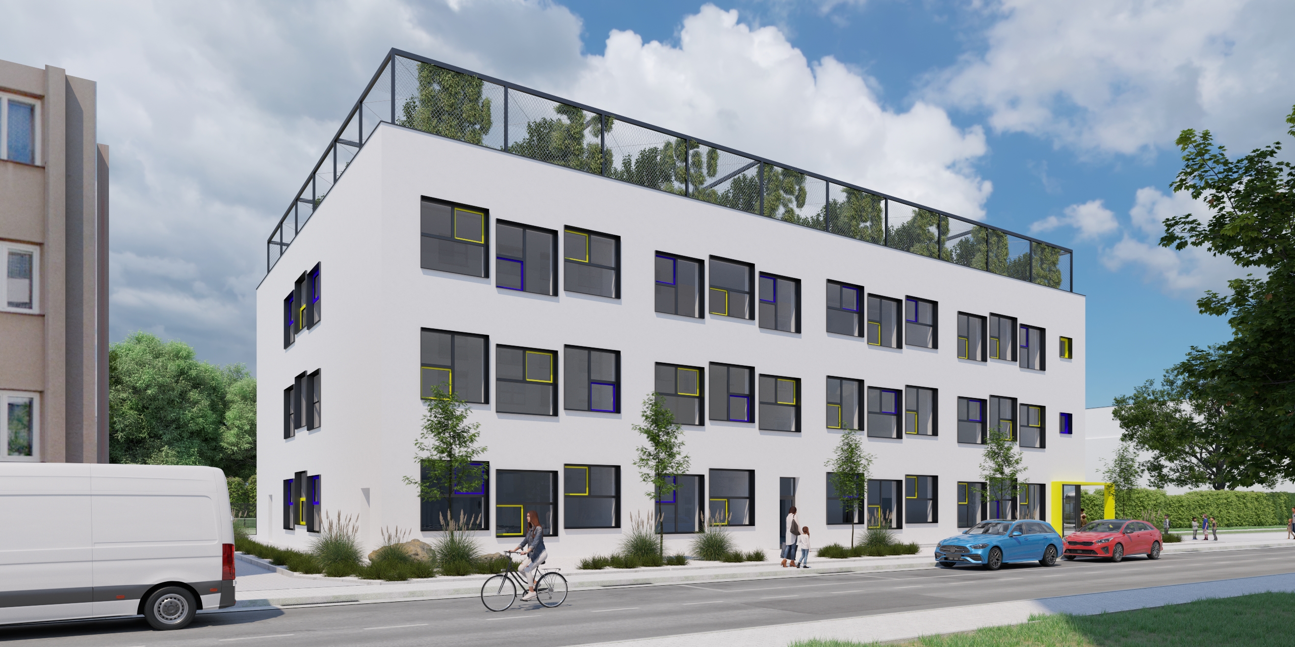 Prezentace stavby nové budovy pro potřeby ZŠ Dukelská v&nbsp;Benešově