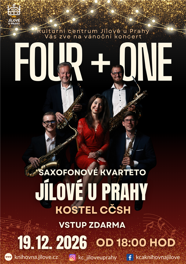 Vánoční koncert v Jílovém u Prahy