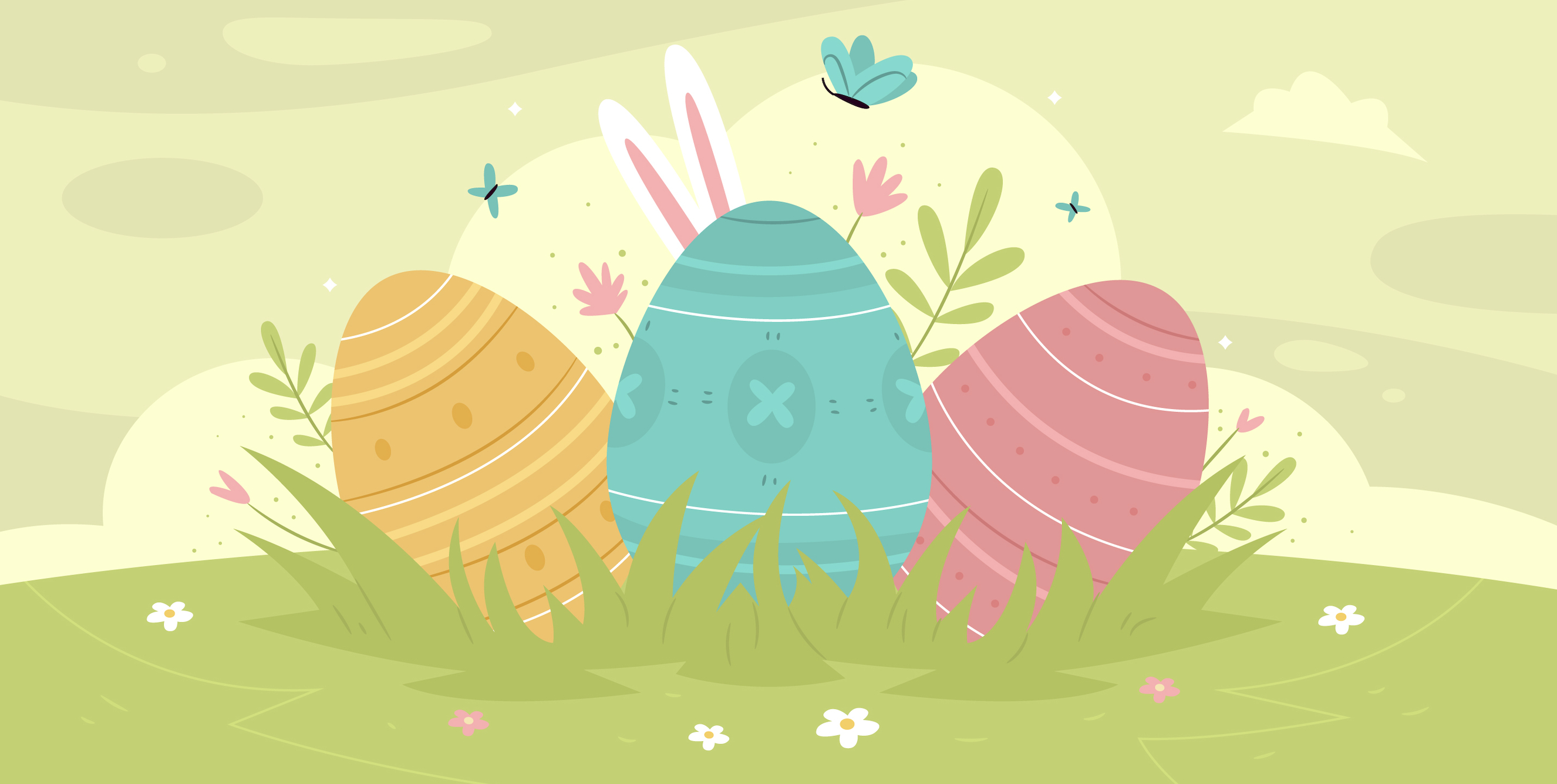 Velikonoční pohádka ze zahrádky