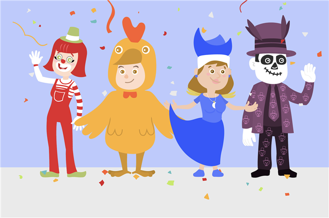 Dětský karneval v hrusické sokolovně