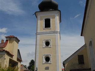 Zvonice kostela sv. Vavřince