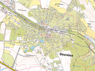 Mapa okolí