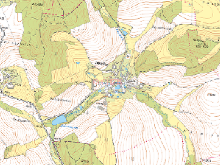 Mapa okolí