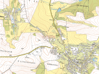 Mapa okolí